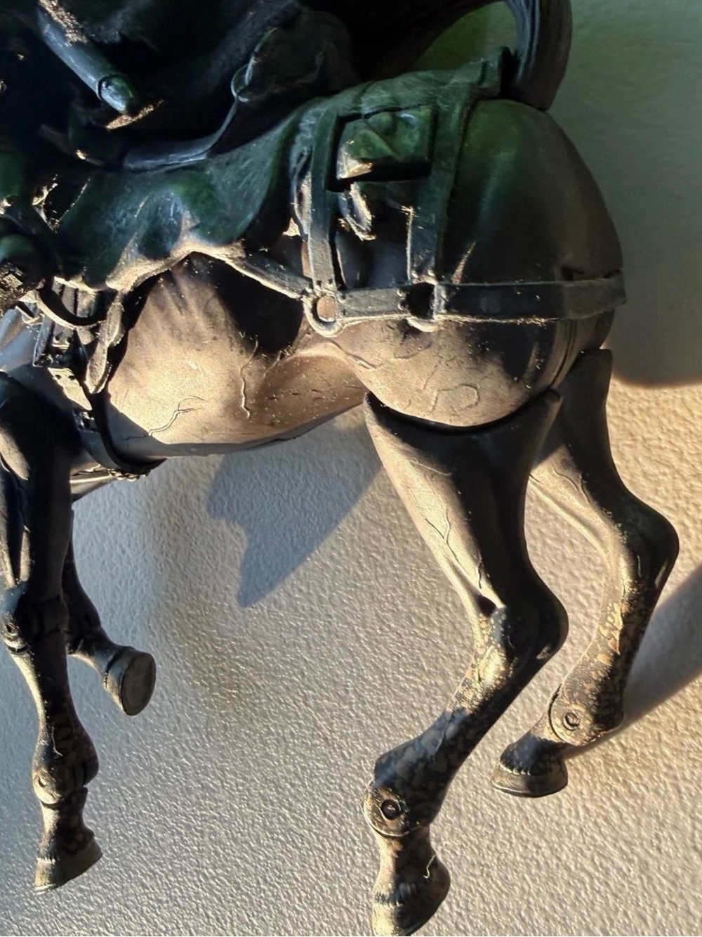 2001 Toy Biz Lord of the Rings LOTR Ringwraith Nazgul & Horse Action Figure Set - Picture 3 of 4